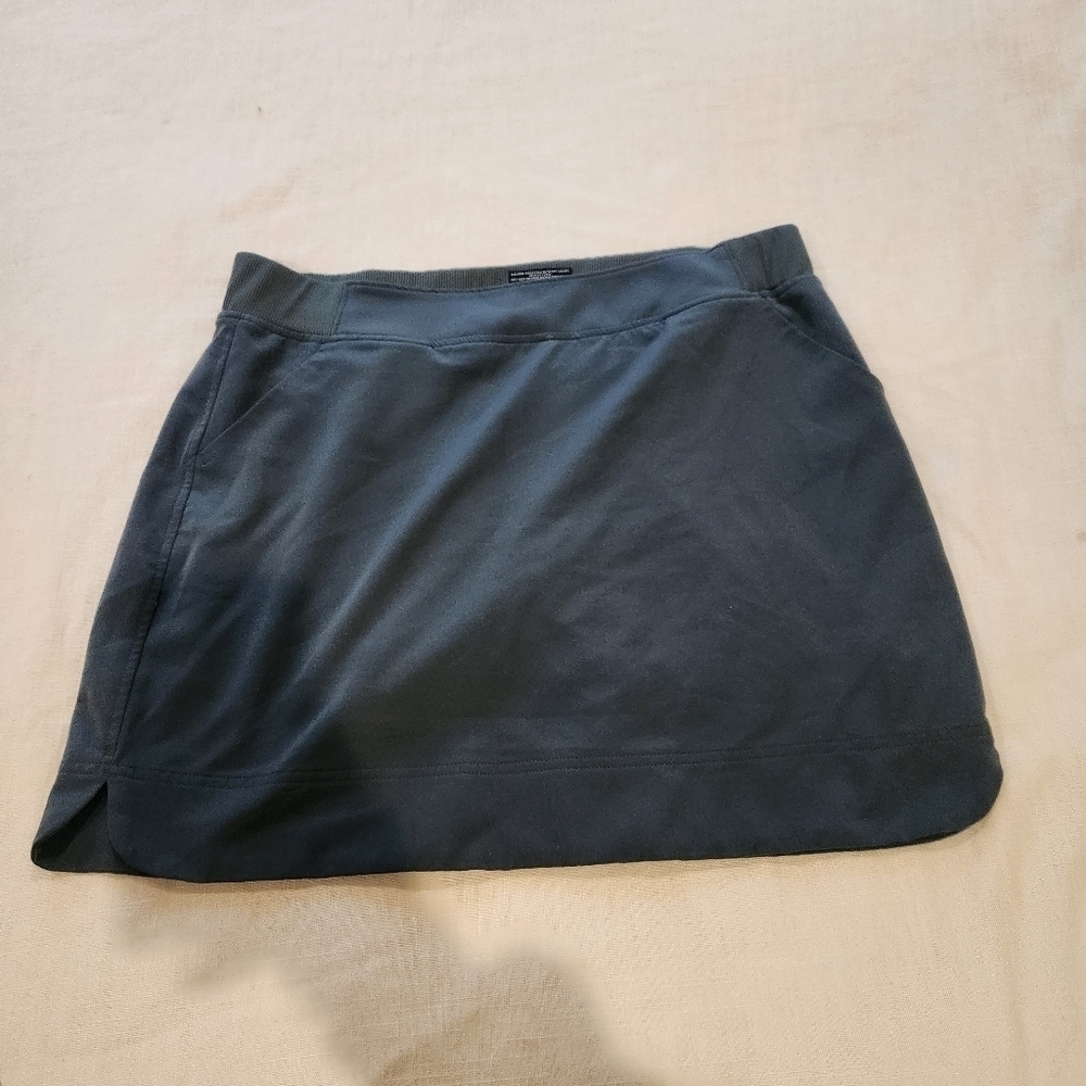 32 Degrees Cool Women's Stretch Woven Skort | Slip-On  size Large